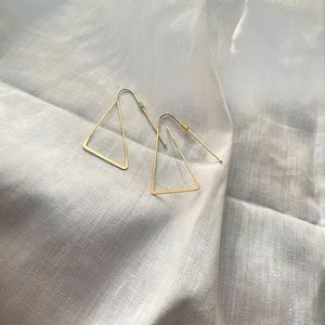 Triangle earrings
